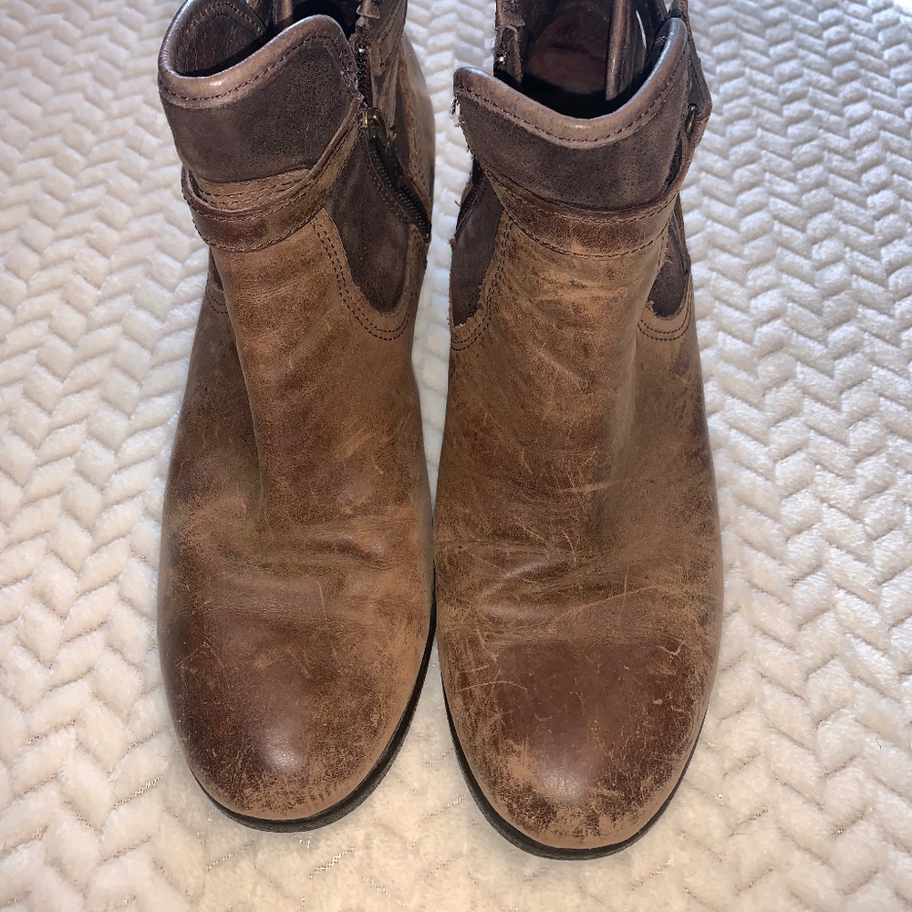 Ugg ankle wedge boots